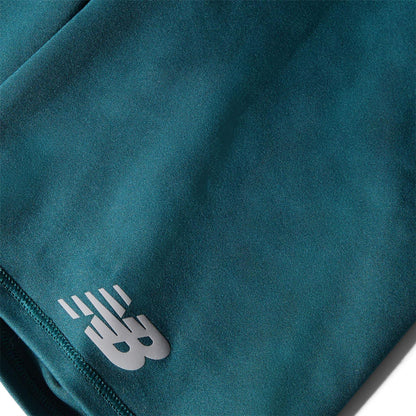 Green - Side - New Balance Womens-Ladies Performance Fitted Shorts