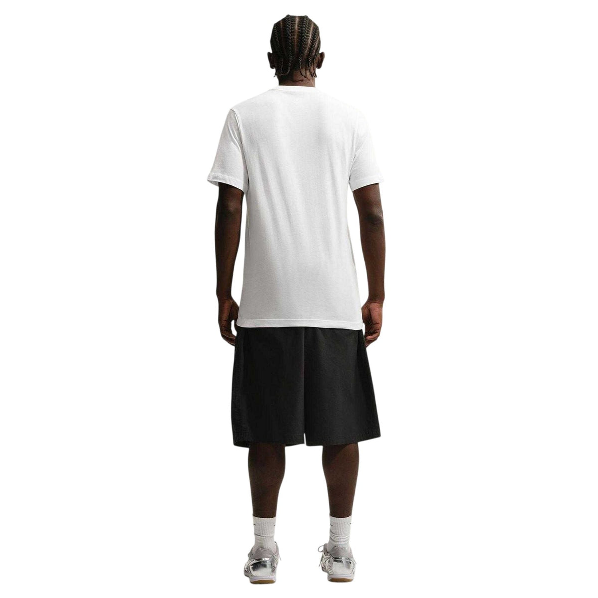 White - Back - Nike Mens Swoosh Large Logo T-Shirt