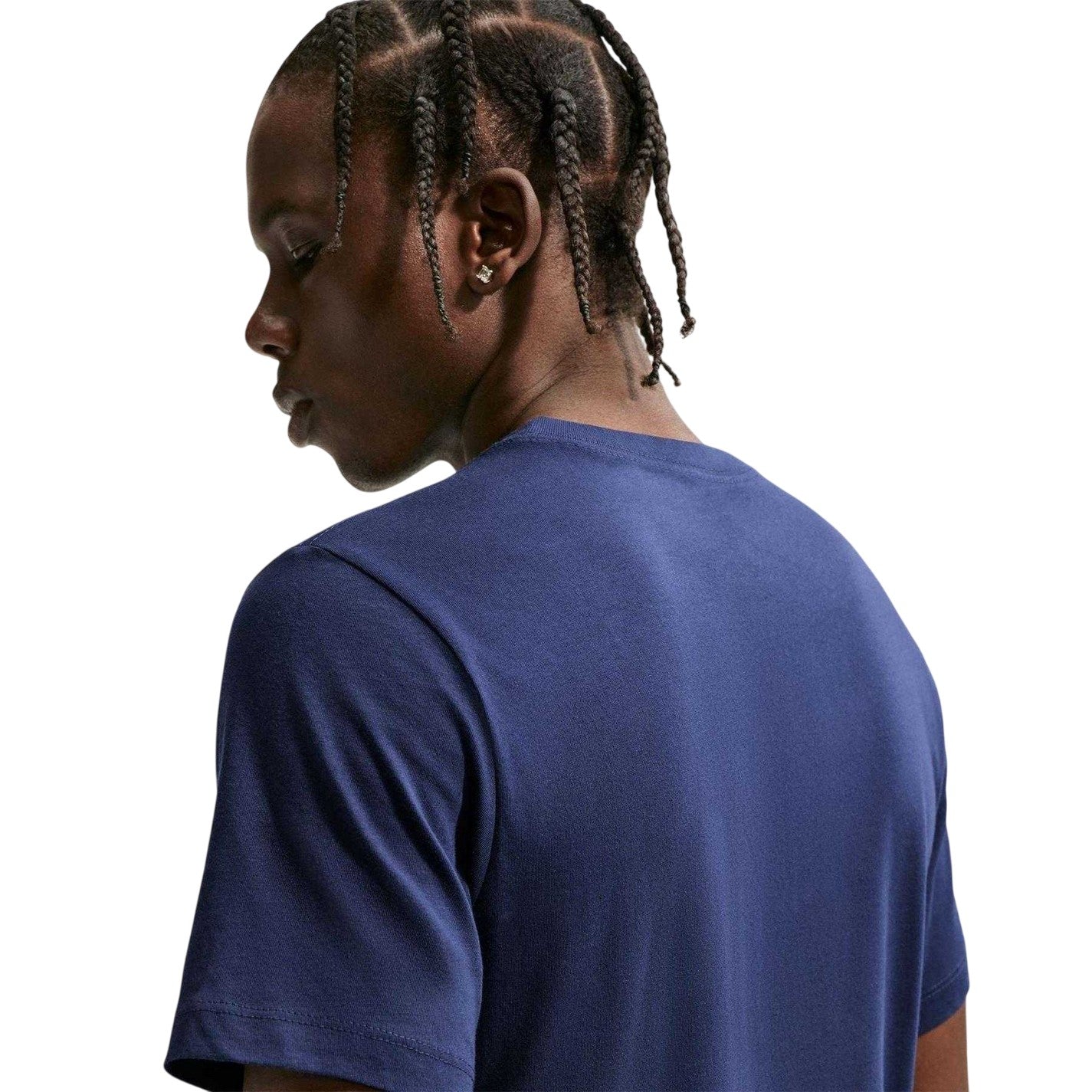Navy - Lifestyle - Nike Mens Swoosh Large Logo T-Shirt