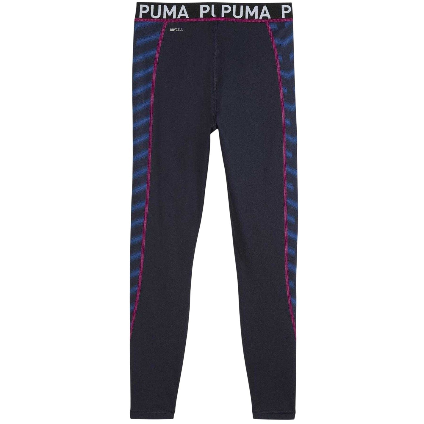 Black-Blue - Back - Puma Womens-Ladies Blaze Training Tights