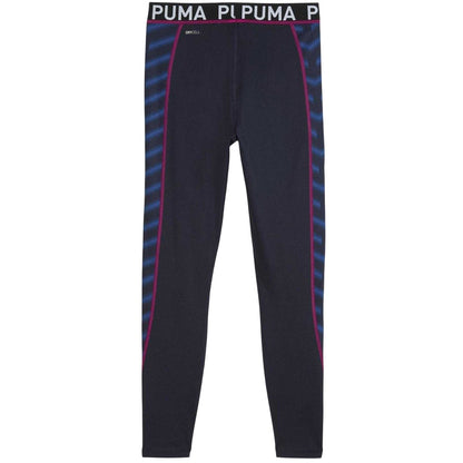 Black-Blue - Back - Puma Womens-Ladies Blaze Training Tights