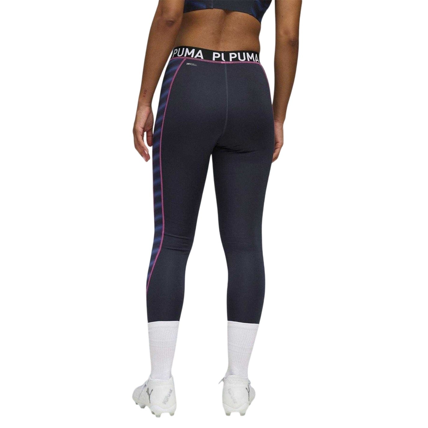 Black-Blue - Lifestyle - Puma Womens-Ladies Blaze Training Tights
