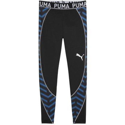 Navy-Orange - Front - Puma Womens-Ladies Blaze Training Tights