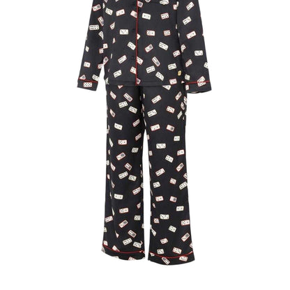 Animalier - Side - Biba Womens-Ladies All-Over Print Pyjama Set
