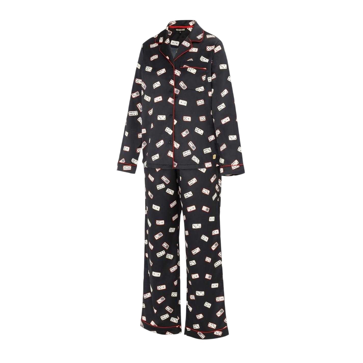Animalier - Front - Biba Womens-Ladies All-Over Print Pyjama Set