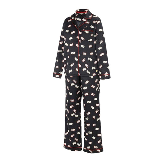 Animalier - Front - Biba Womens-Ladies All-Over Print Pyjama Set
