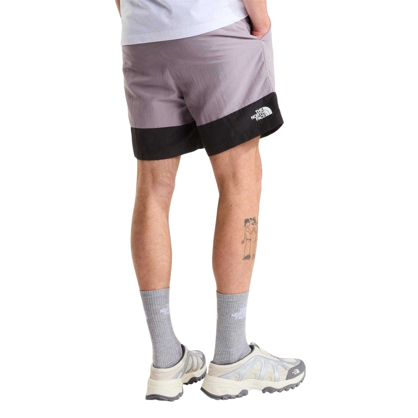Transparent Grey - Lifestyle - The North Face Mens Colour Block Swim Shorts