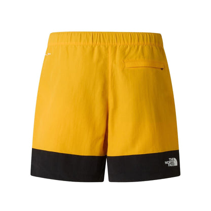 Gold - Back - The North Face Mens Colour Block Swim Shorts