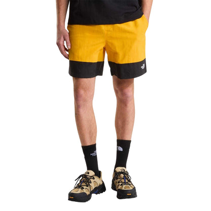 Gold - Side - The North Face Mens Colour Block Swim Shorts