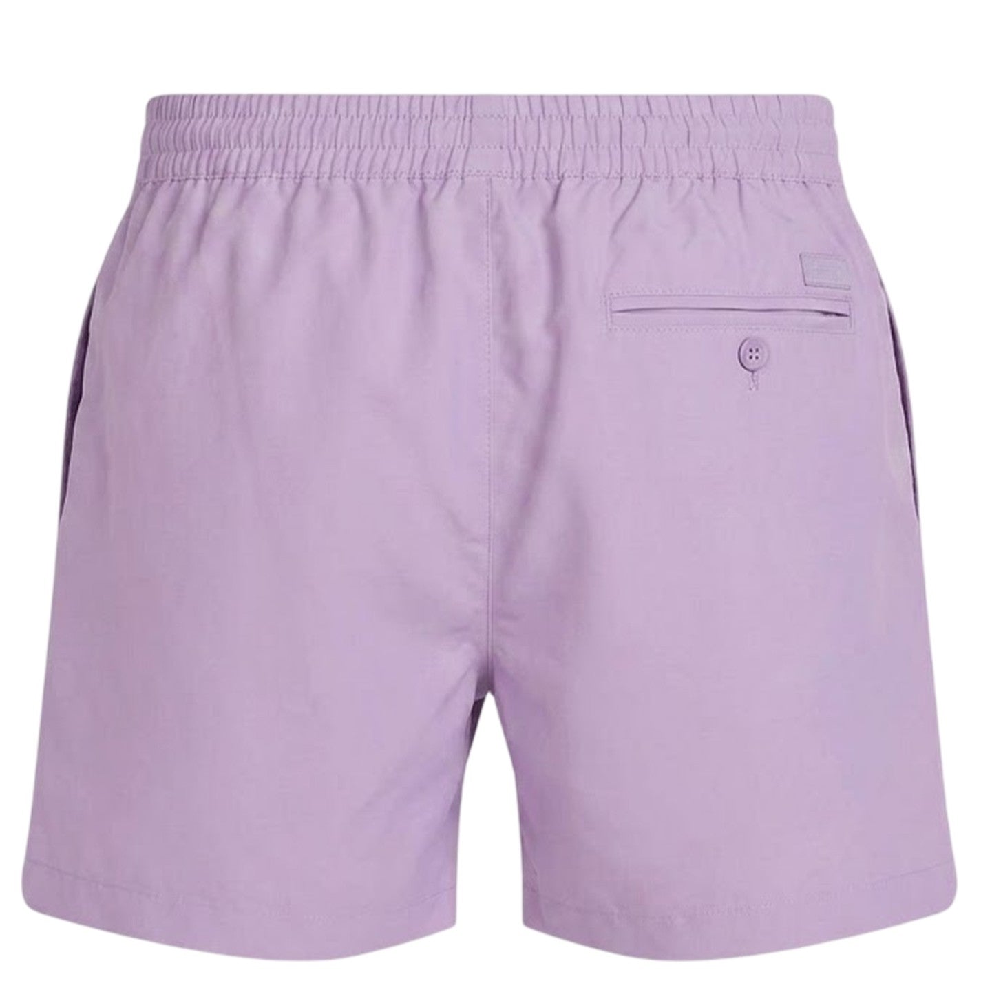 Quartz Purple - Back - Calvin Klein Mens Tape Swim Shorts