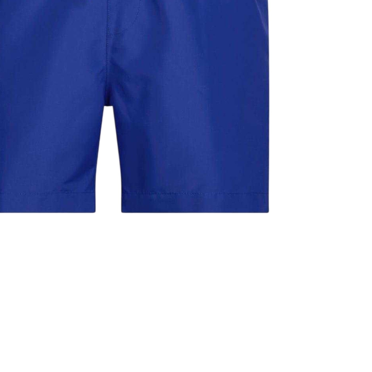 Blue - Side - Calvin Klein Mens Tape Swim Shorts