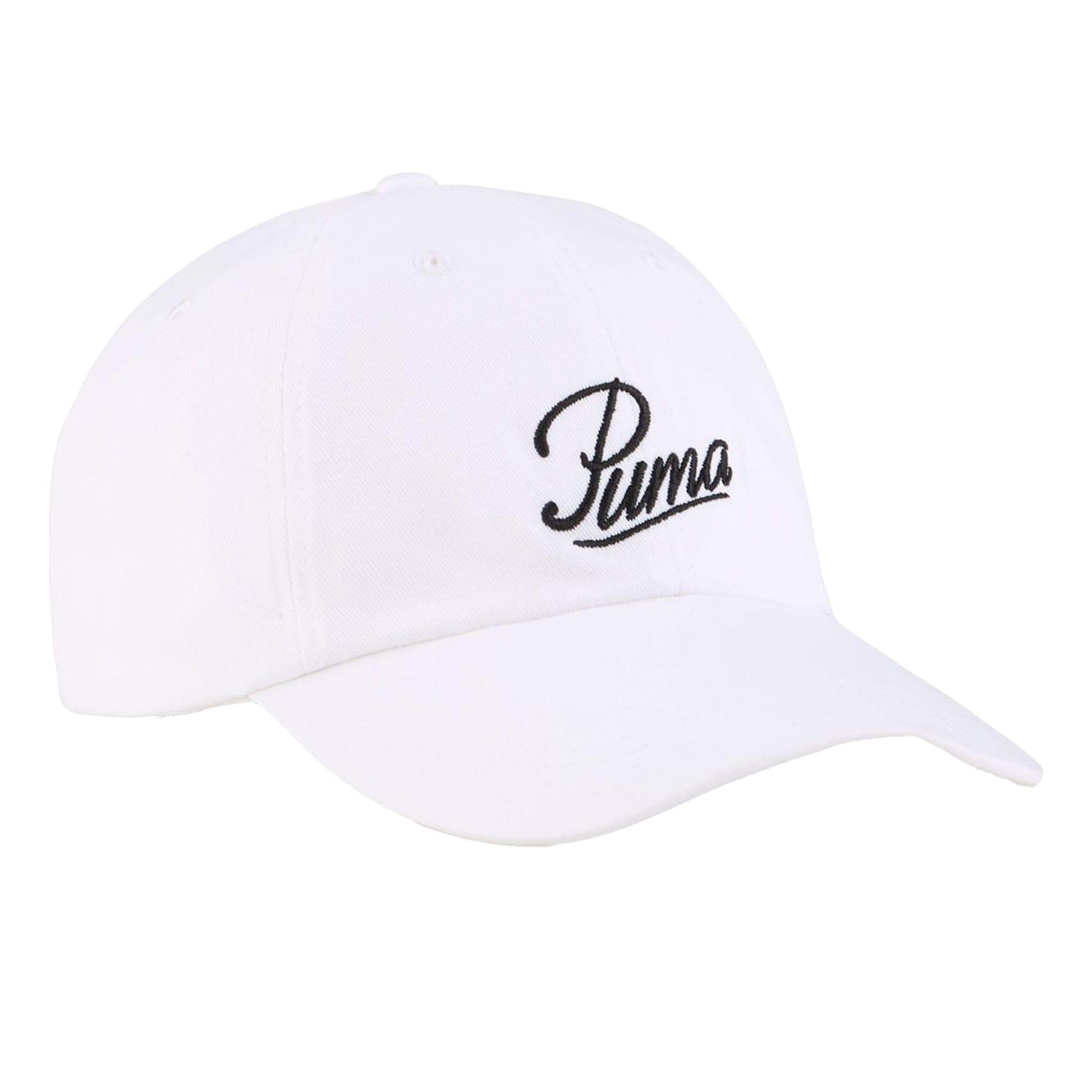 White - Front - Puma Unisex Adult Essential Logo Baseball Cap