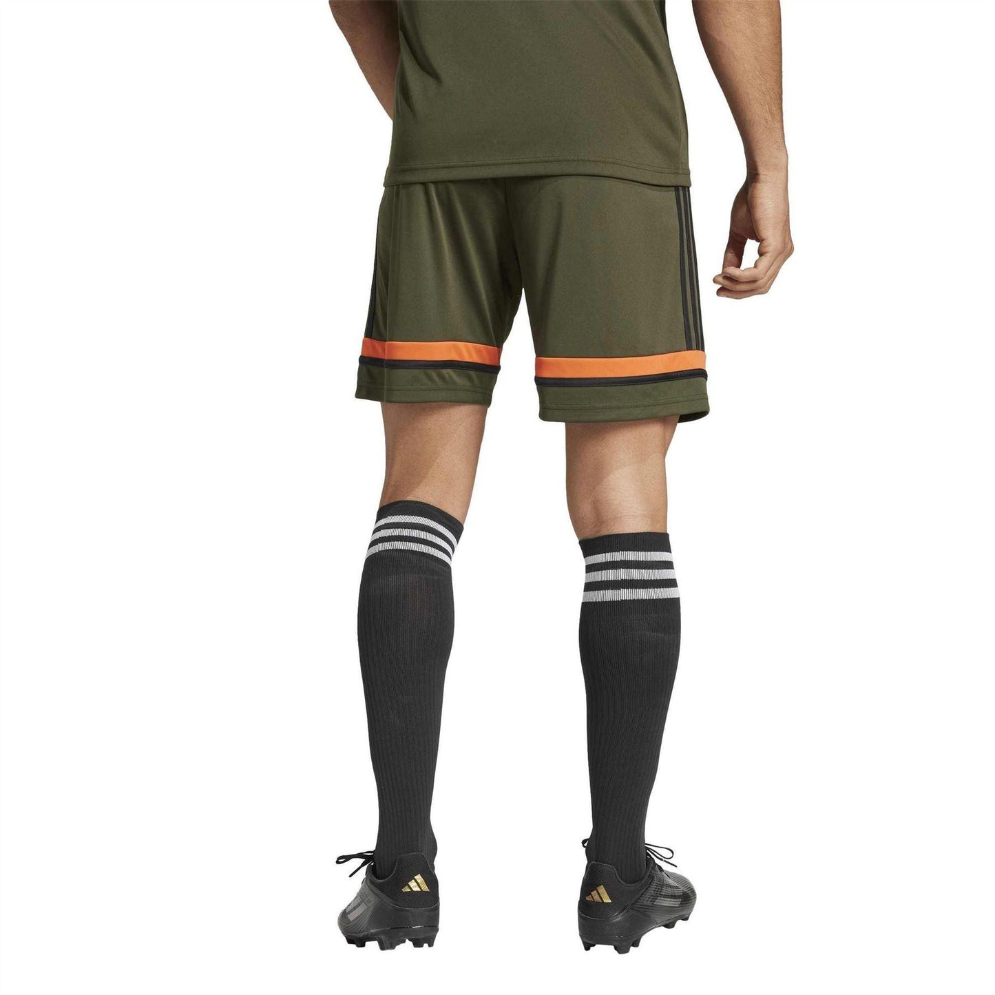 Green - Back - Adidas Mens Squadra 25 Shorts