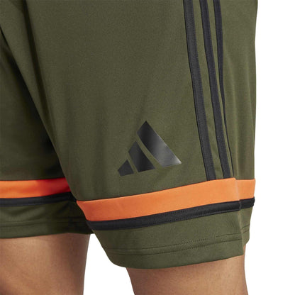 Green - Side - Adidas Mens Squadra 25 Shorts