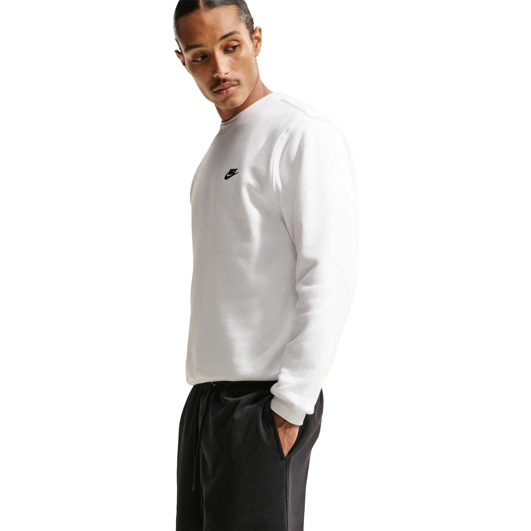 Black - Side - Nike Mens Club Flow Shorts