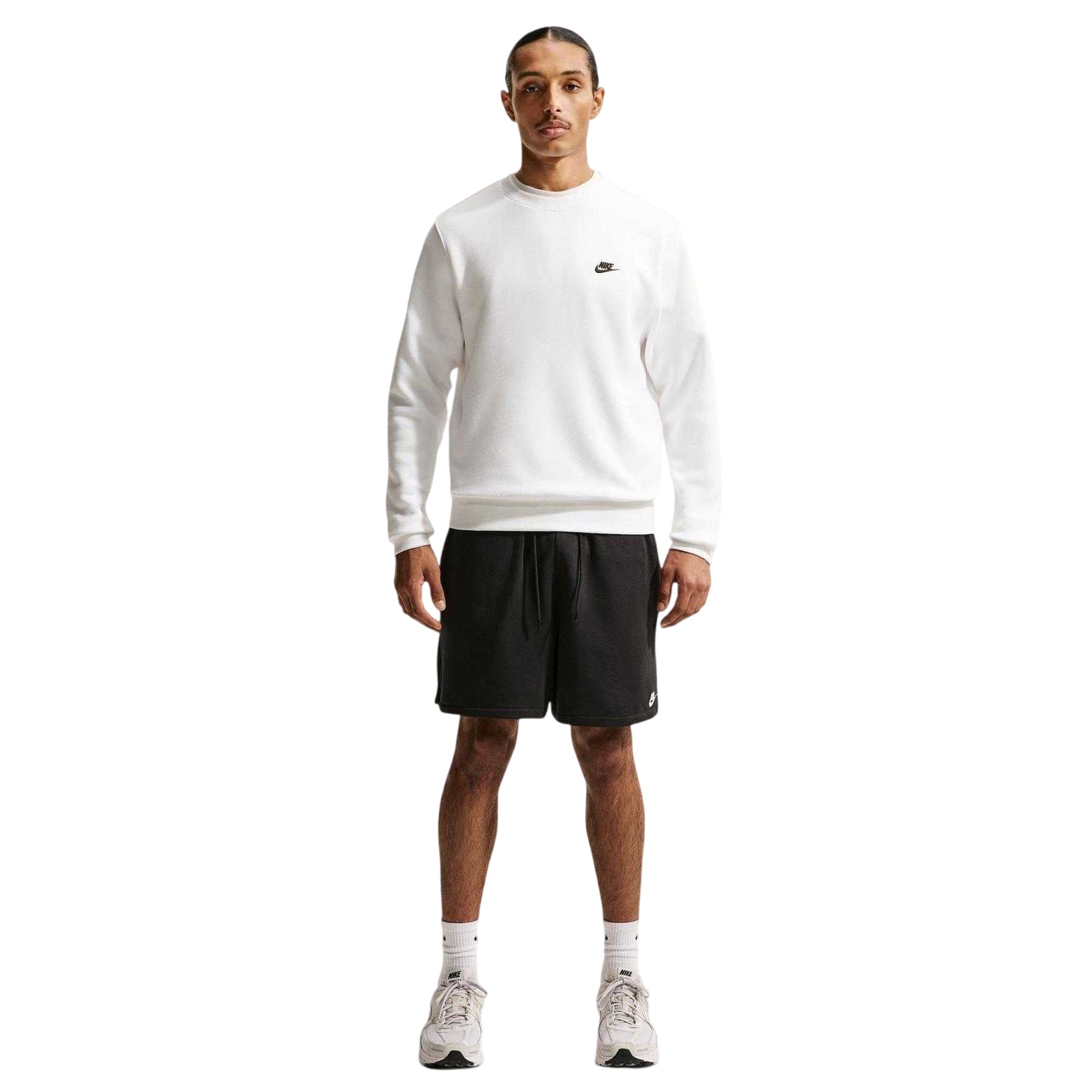 Black - Lifestyle - Nike Mens Club Flow Shorts