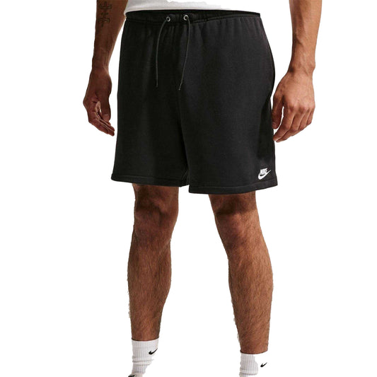 Black - Front - Nike Mens Club Flow Shorts
