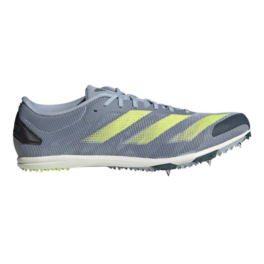 Blue - Front - Adidas Mens Adizero Xcs 99 Spikes Shoes