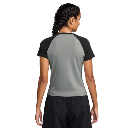 Light Smoke Grey - Back - Nike Womens-Ladies NSW T-Shirt