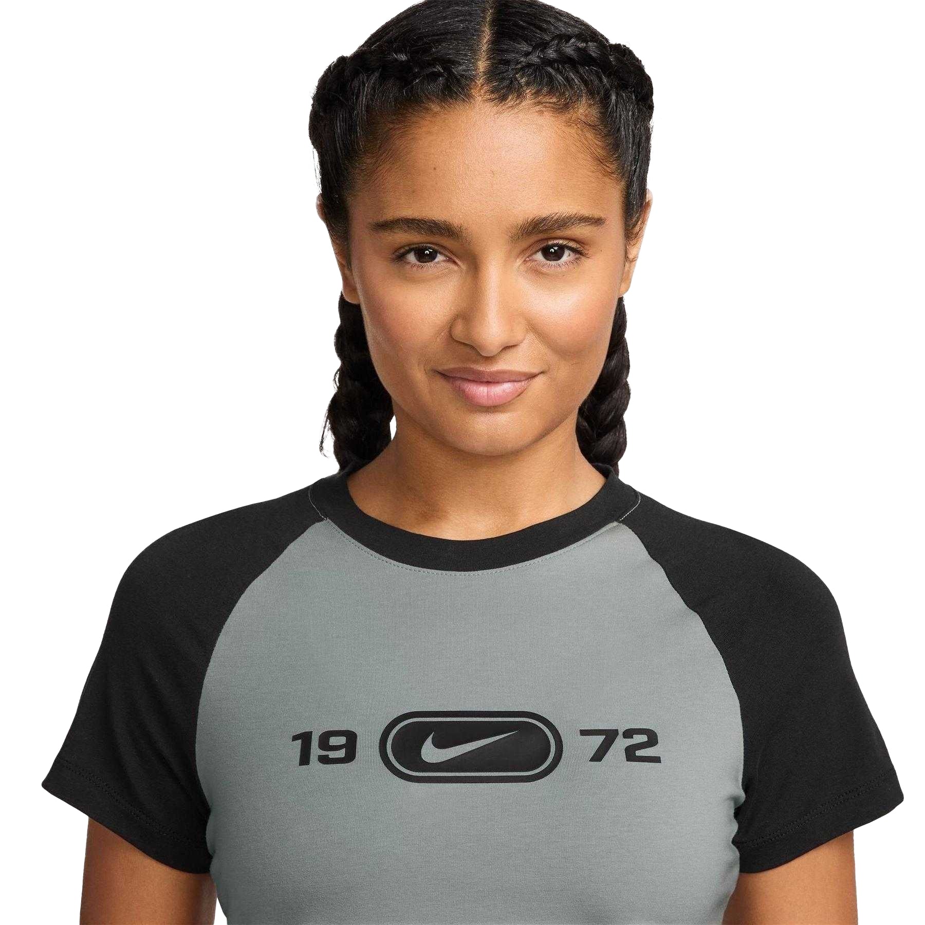 Light Smoke Grey - Side - Nike Womens-Ladies NSW T-Shirt