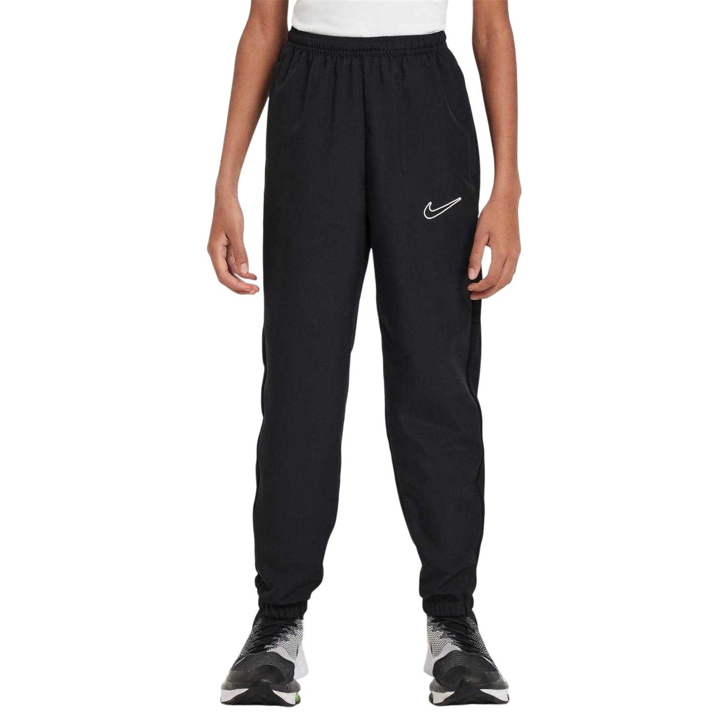 Black - Front - Nike Childrens-Kids Academy 25 Dri-FIT Tracksuit Bottoms