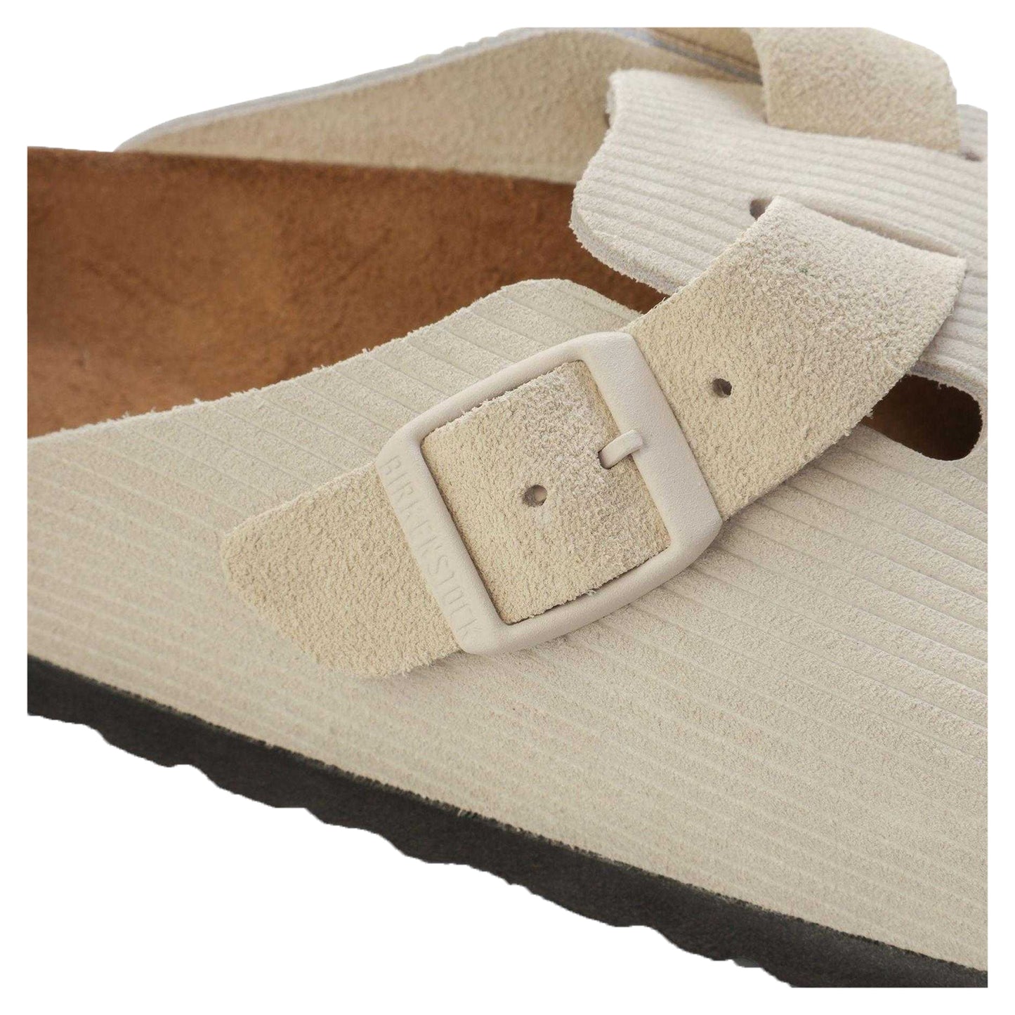 White - Lifestyle - Birkenstock Womens-Ladies Boston Sandals