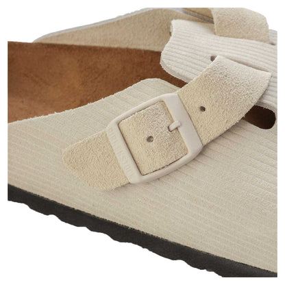 White - Lifestyle - Birkenstock Womens-Ladies Boston Sandals
