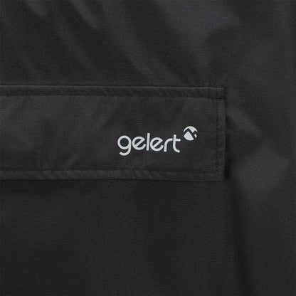Black - Lifestyle - Gelert Mens Hooded Waterproof Long Length Poncho