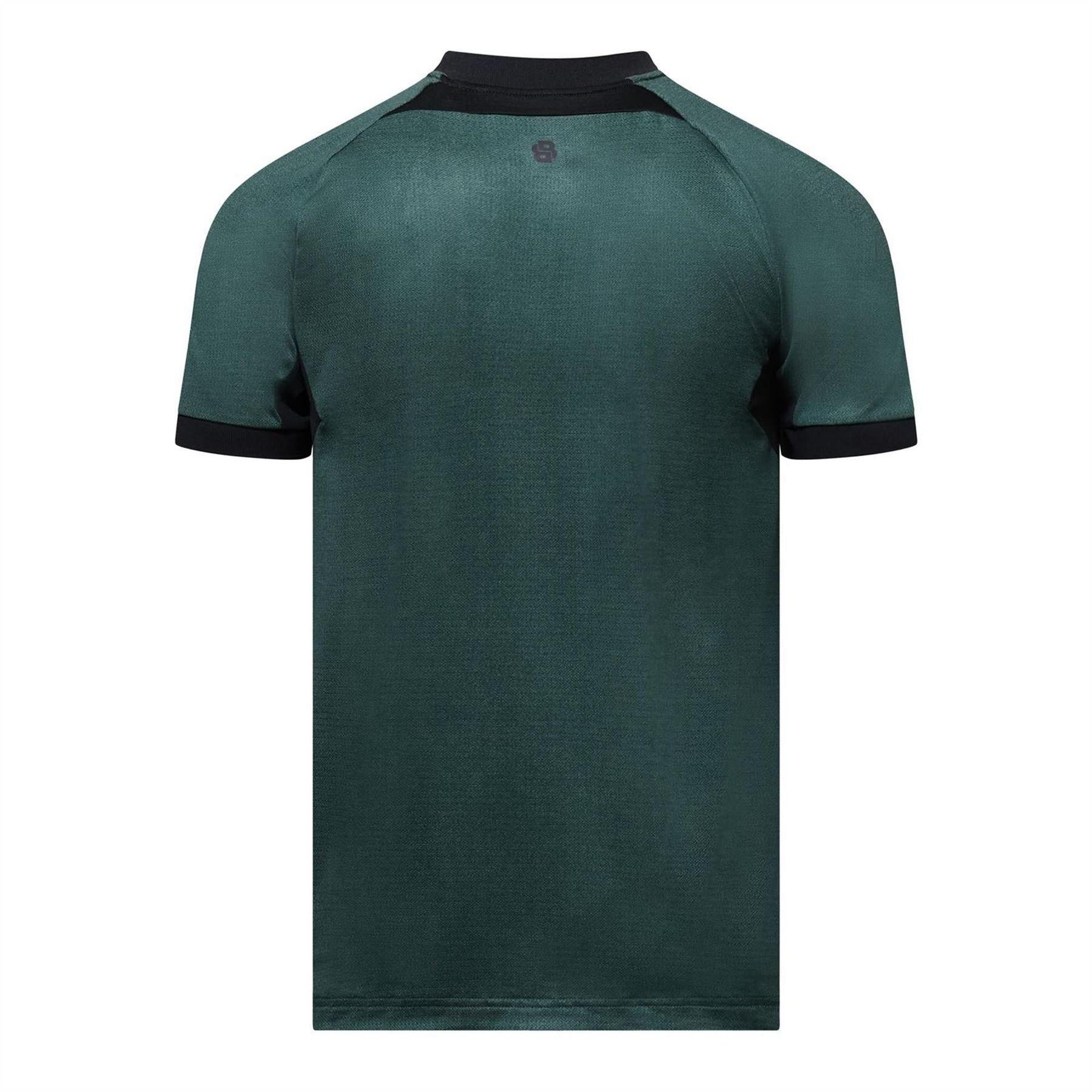 Green - Back - Boss Mens PL_TOC Matchball Jersey Slim Polo Shirt