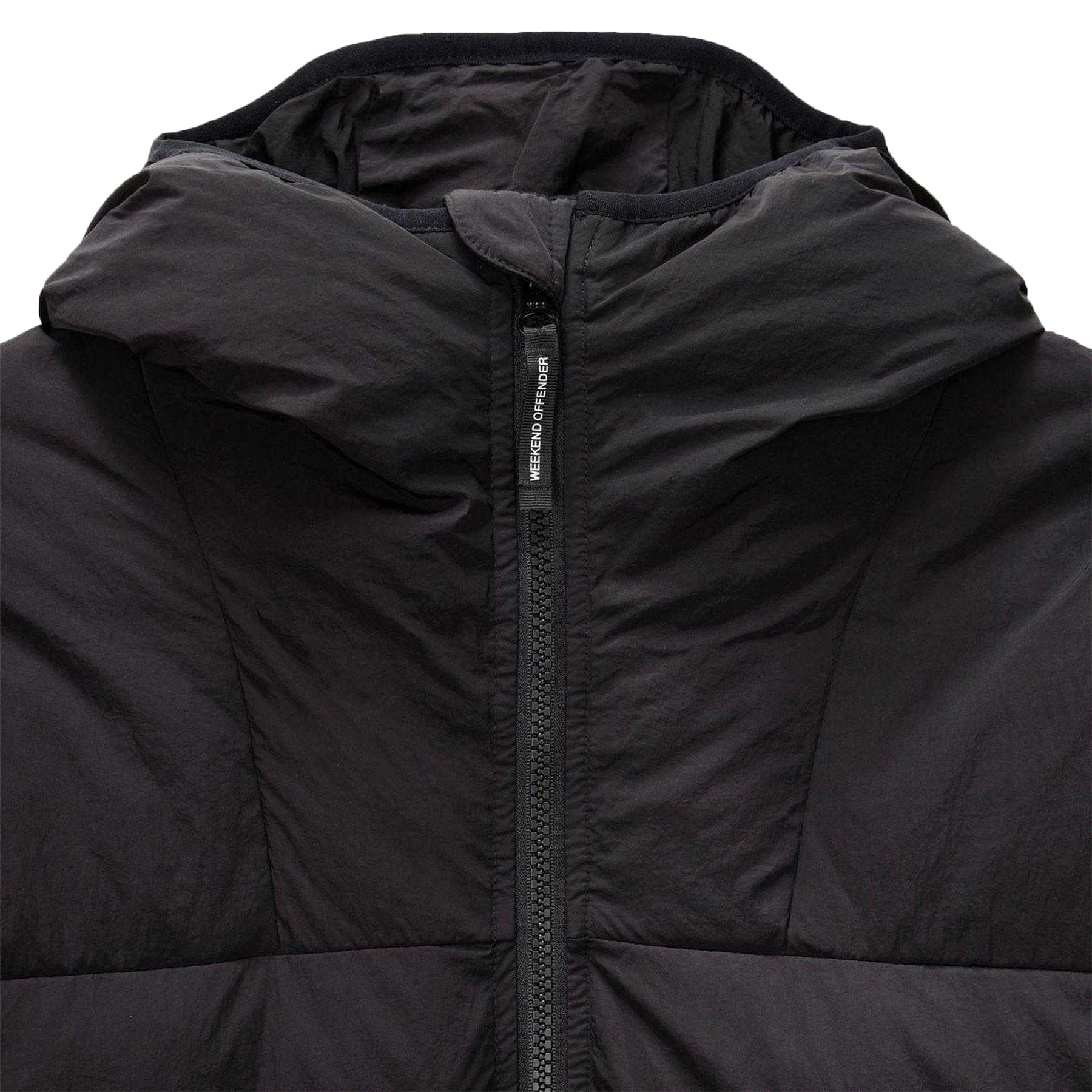 Black - Side - Weekend Offender Mens Sapporo Down Jacket