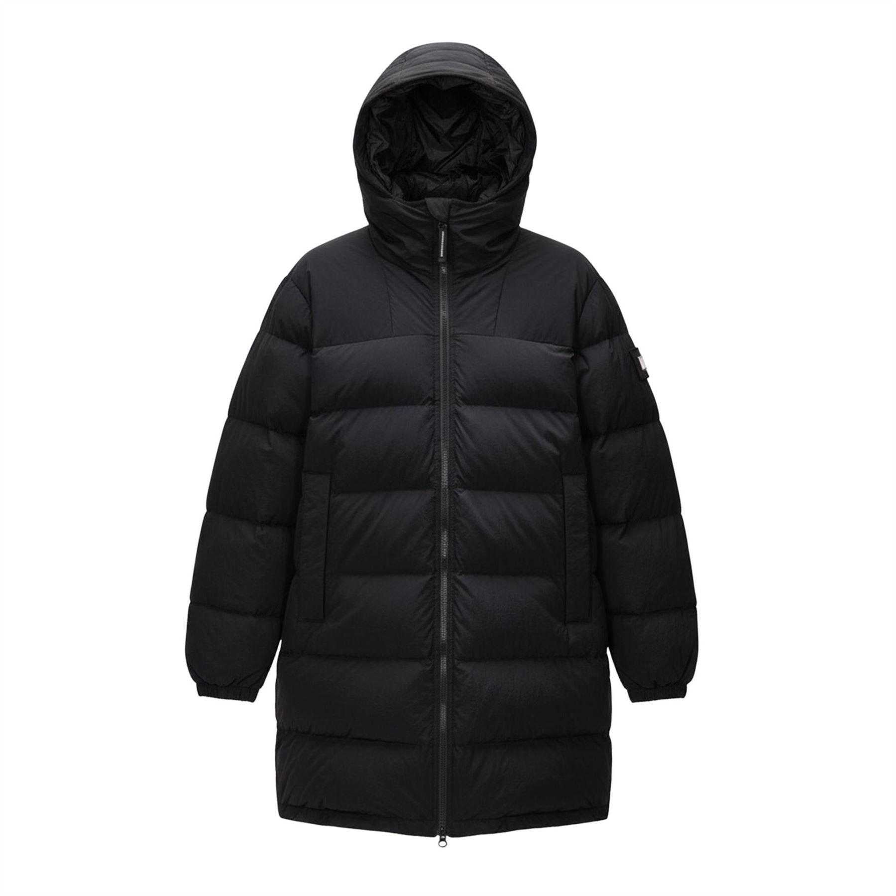 Black - Front - Weekend Offender Mens Sapporo Down Jacket