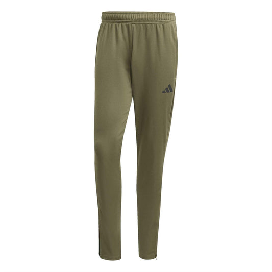 Olive Strata - Front - Adidas Mens Sereno Aeroready Tracksuit Bottoms
