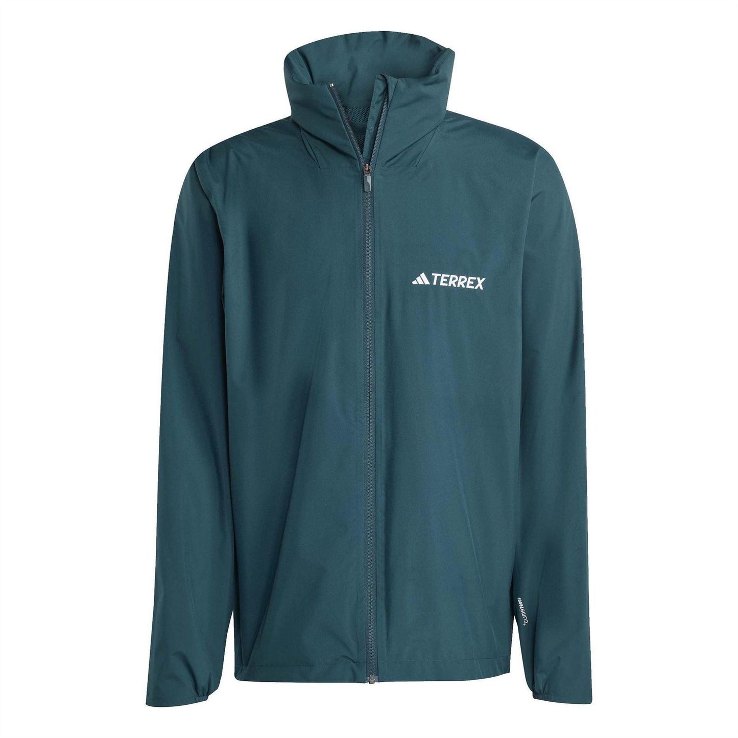 Aurora Green-Ivy Green - Front - Adidas Mens Multi Essentials 2 Layer Jacket