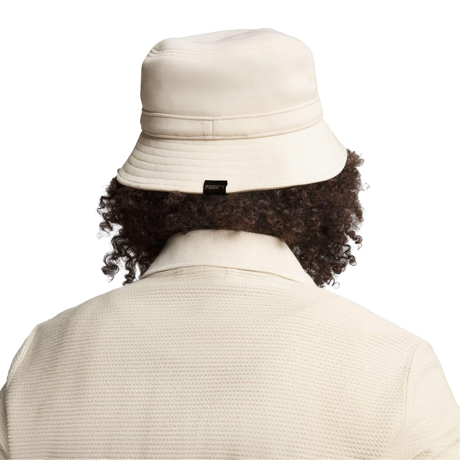White - Lifestyle - Puma Unisex Adult Premium Essential Logo Bucket Hat