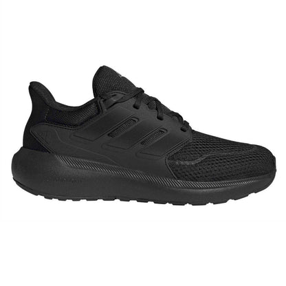 Triple Black - Front - Adidas Womens-Ladies Low Cut Trainers