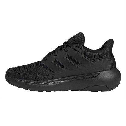 Triple Black - Back - Adidas Womens-Ladies Low Cut Trainers