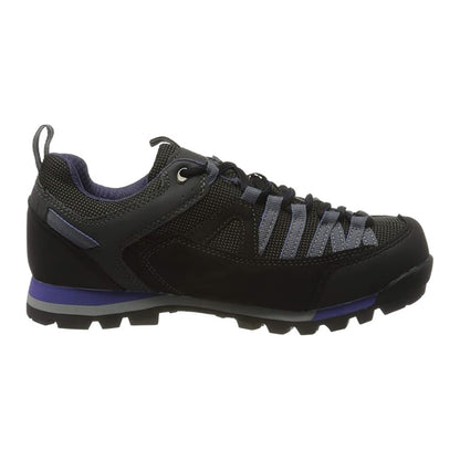 Black - Front - Karrimor Womens-Ladies Leather Spikes Trainers