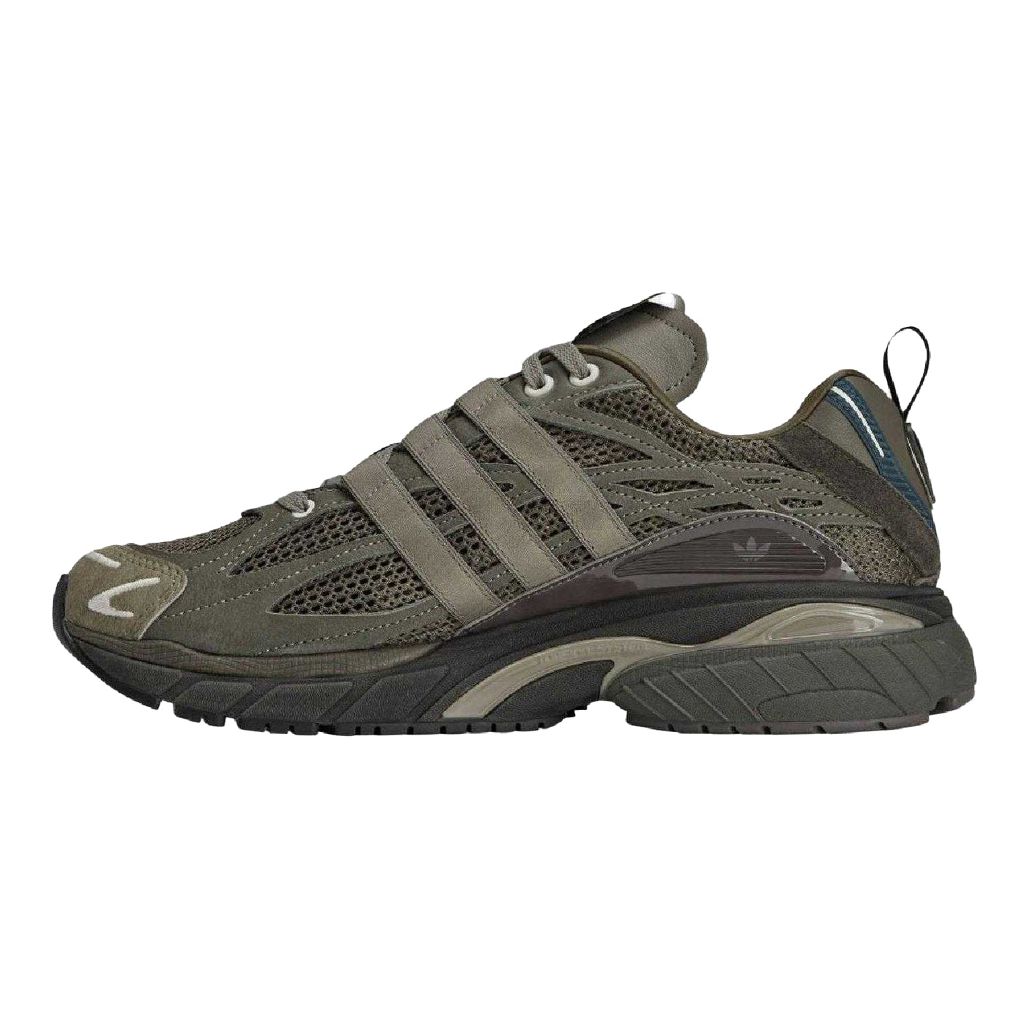 Chocolate - Back - Adidas Mens Originals Cushion STFM Trainers