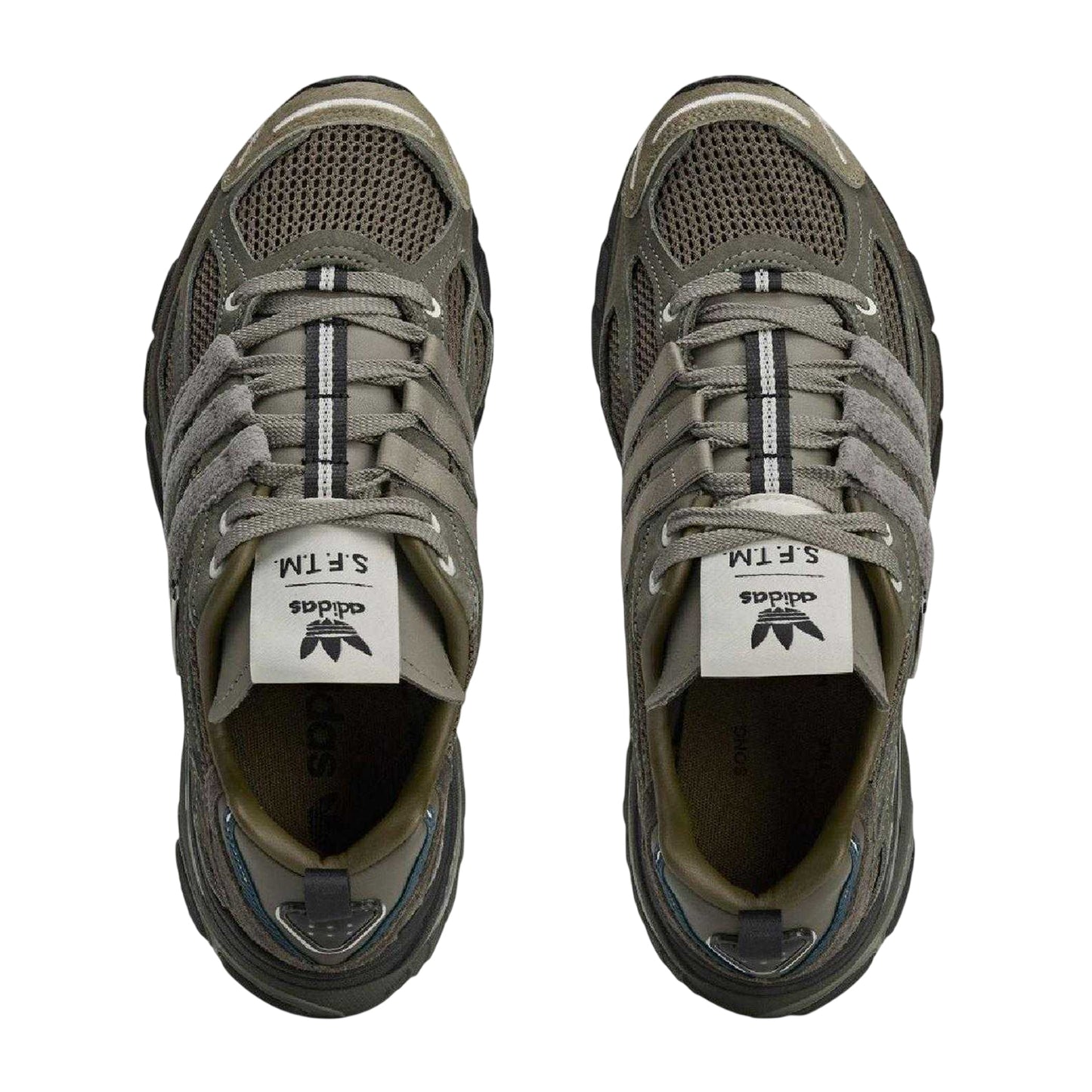 Chocolate - Side - Adidas Mens Originals Cushion STFM Trainers