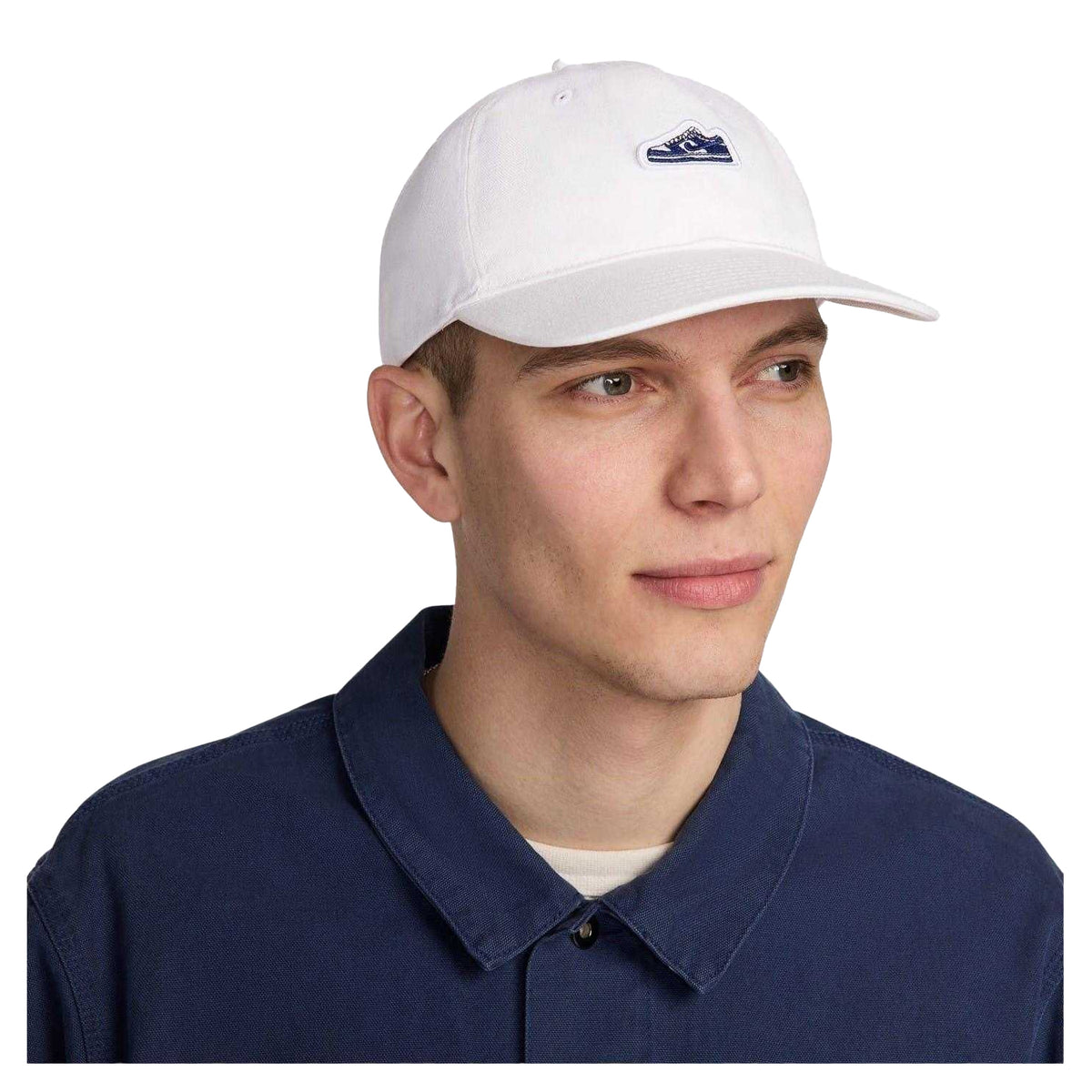 White - Front - Nike Unisex Adult Dunk Embroidered Patch Baseball Cap
