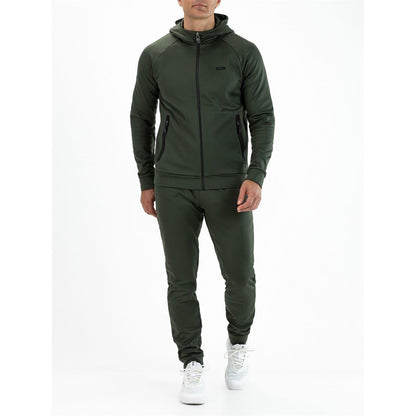 Camo Green - Lifestyle - Sjeng Sports Mens Maxim Raglan Long-Sleeved Full Zip Hoodie
