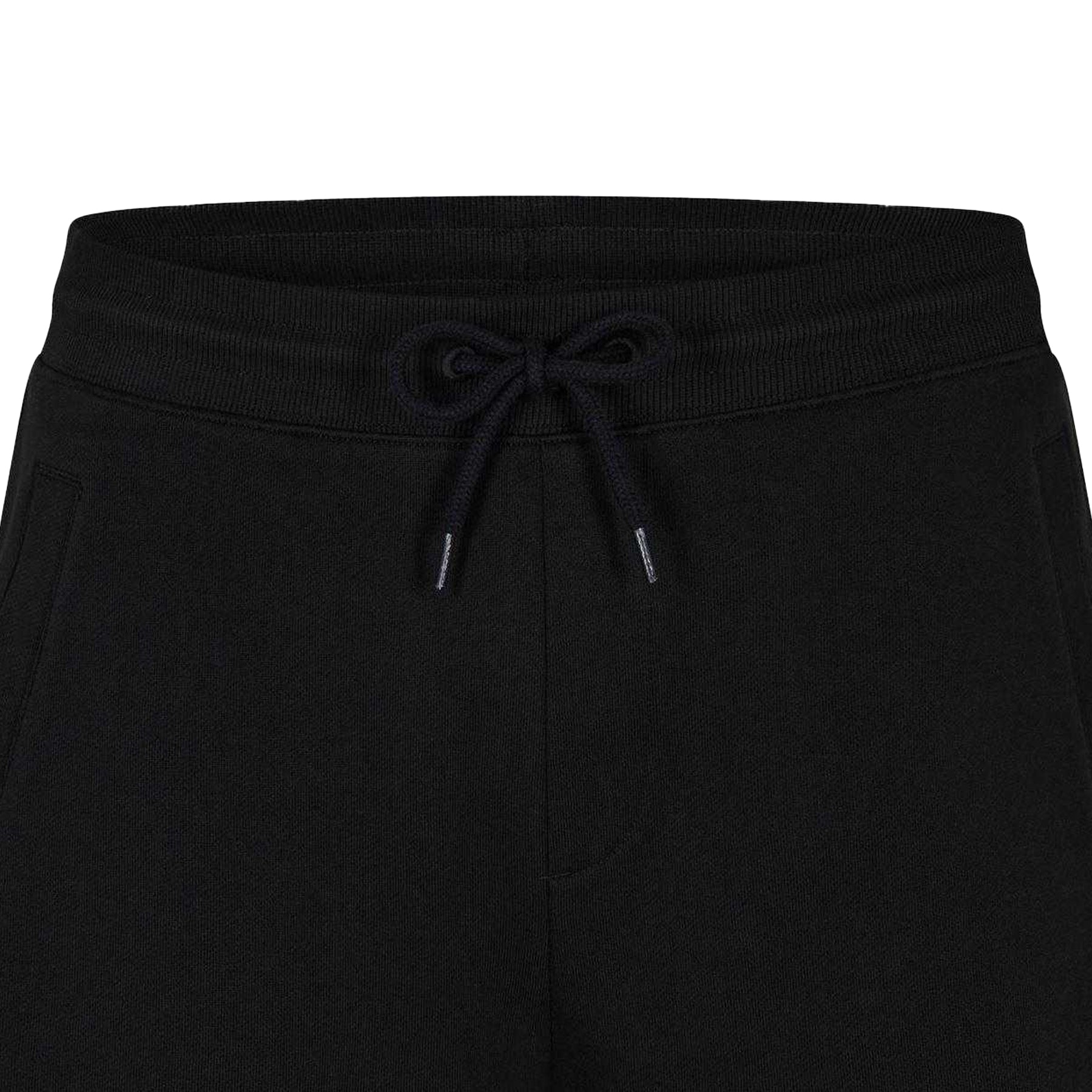 Black - Side - Hugo Mens Diz Gel Cotton Logo Shorts