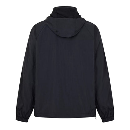 Black - Back - Hugo Mens Red Bull Zip Pocket Raglan Windbreaker