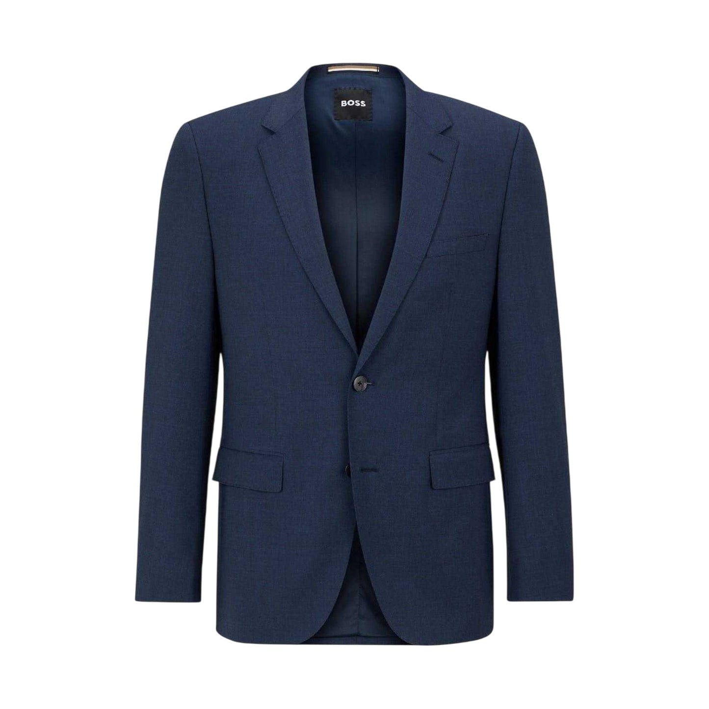 Blue - Front - Boss Mens Jasper Flap Pocket Blazer