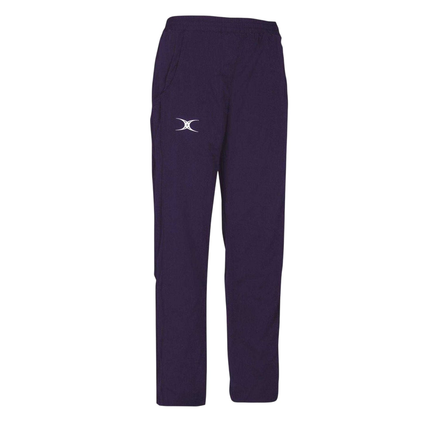 Navy - Front - Gilbert Childrens-Kids Synergie Tracksuit Bottoms