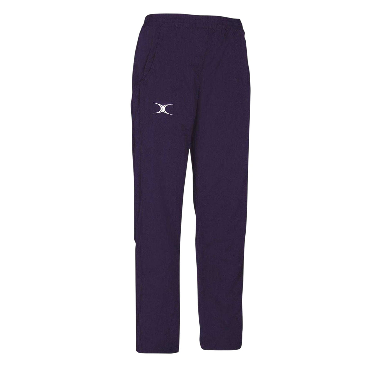 Navy - Front - Gilbert Childrens-Kids Synergie Tracksuit Bottoms