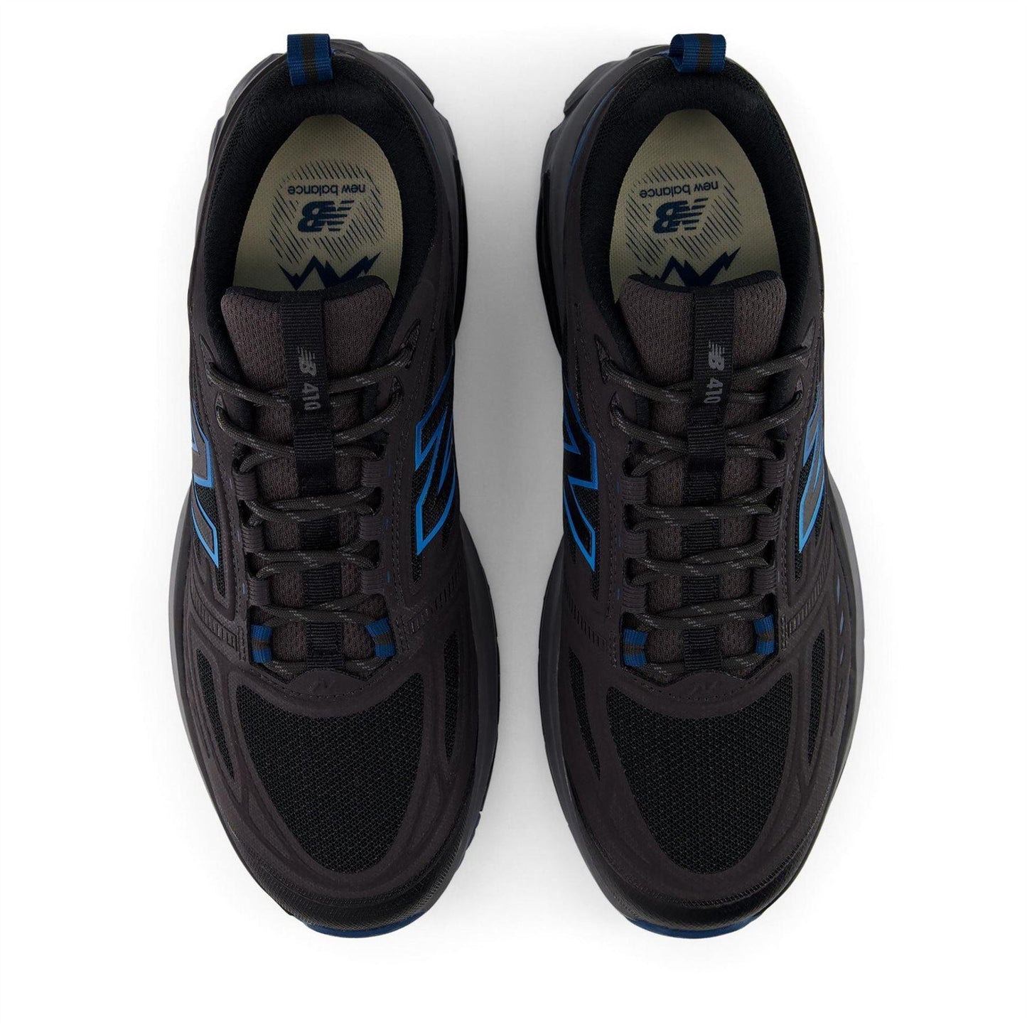 Black-Blue - Lifestyle - New Balance Mens Trail 410 Trainers