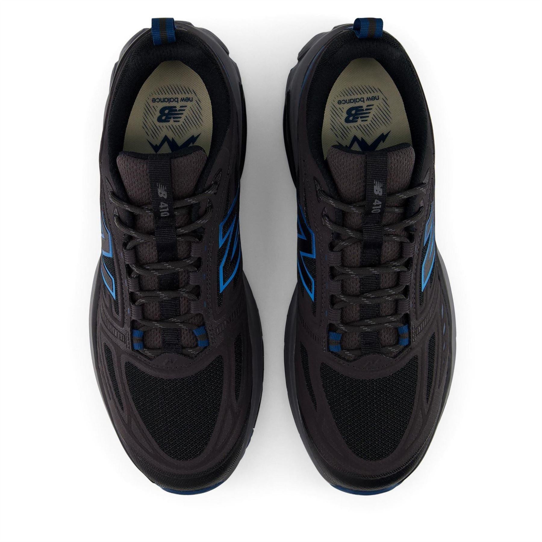 Black-Blue - Lifestyle - New Balance Mens Trail 410 Trainers
