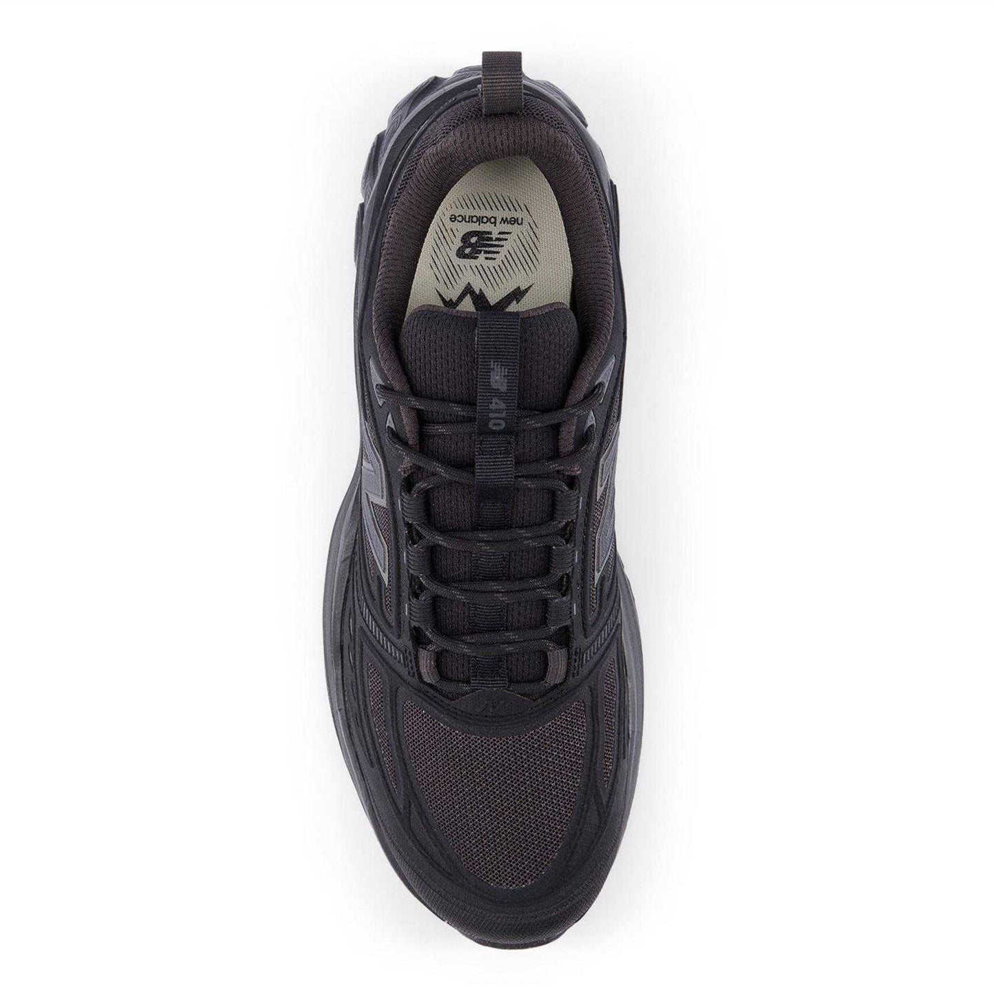 Black-Black - Side - New Balance Mens Trail 410 Trainers