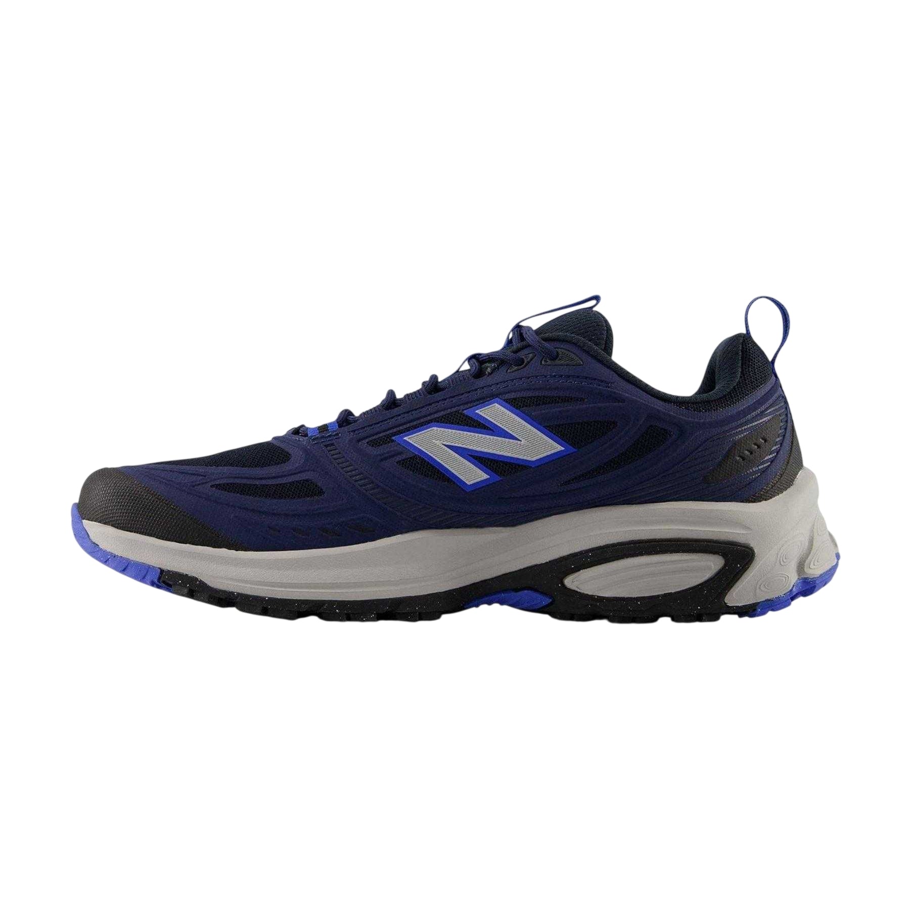 Navy-White - Back - New Balance Mens Trail 410 Trainers